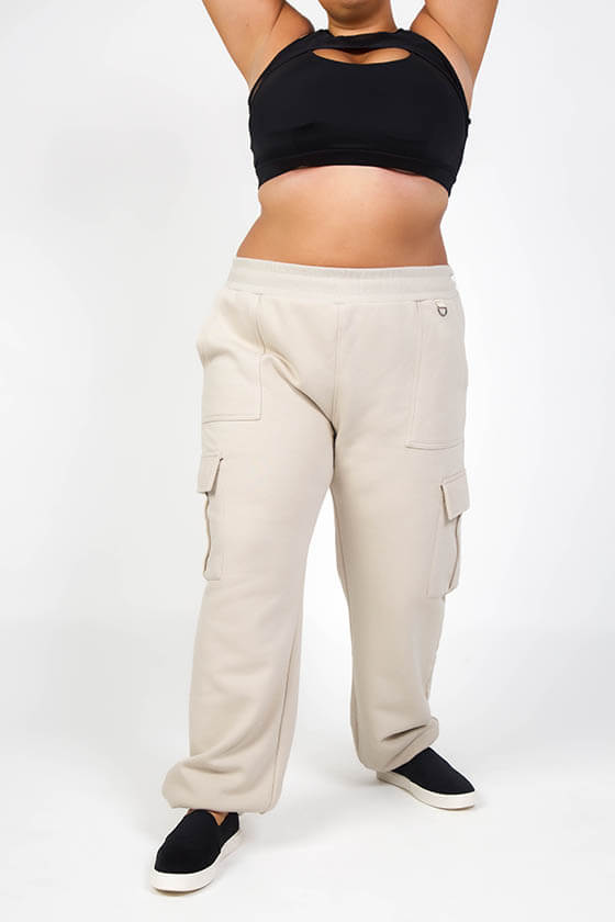 JOGGERS with POCKETS plus-size - AMOUR781