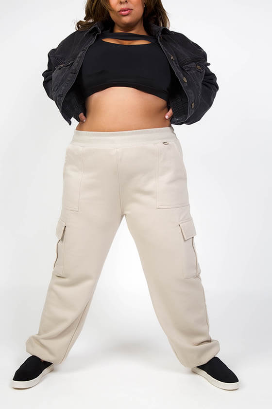 JOGGERS with POCKETS plus-size - AMOUR781