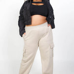 JOGGERS with POCKETS plus-size - AMOUR781