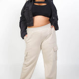 JOGGERS with POCKETS plus-size - AMOUR781