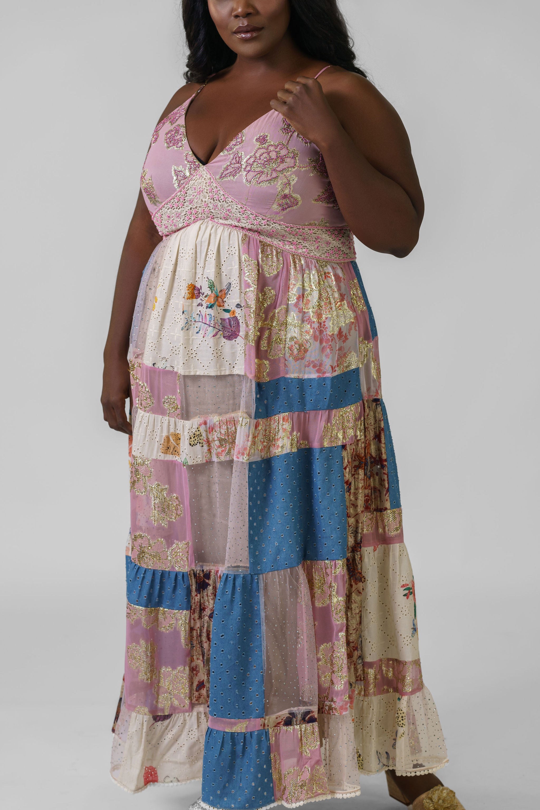 ELANA MAXI DRESS plus-size - AMOUR781