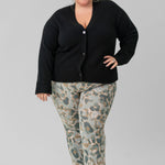ANDI BOOTCUT CROP plus-size - AMOUR781