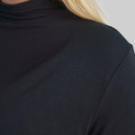 RELAXED ELBOW SLEEVE MOCK NECK T-SHIRT - AMOUR781