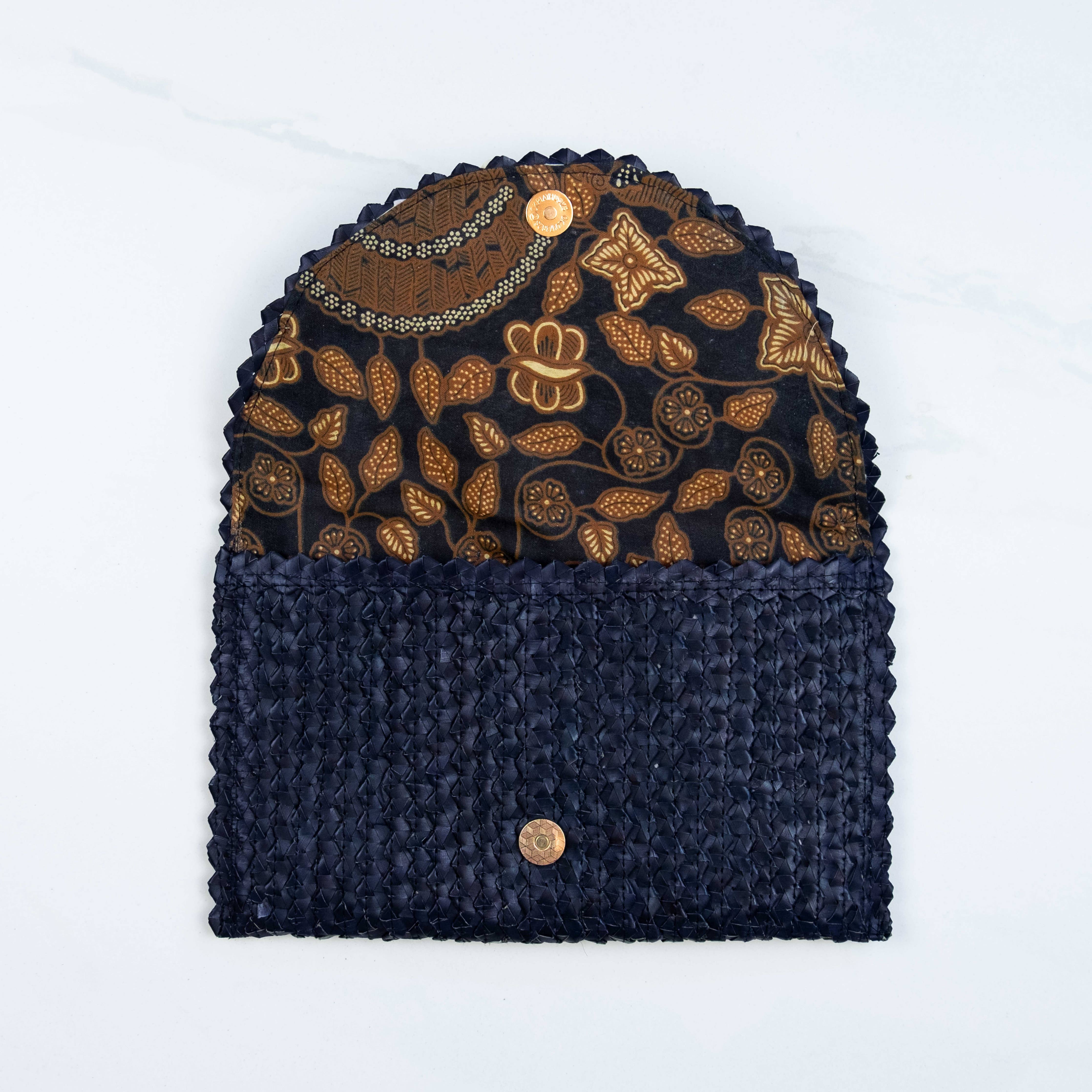 STRAW CLUTCH plus-size - AMOUR781