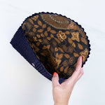 STRAW CLUTCH plus-size - AMOUR781