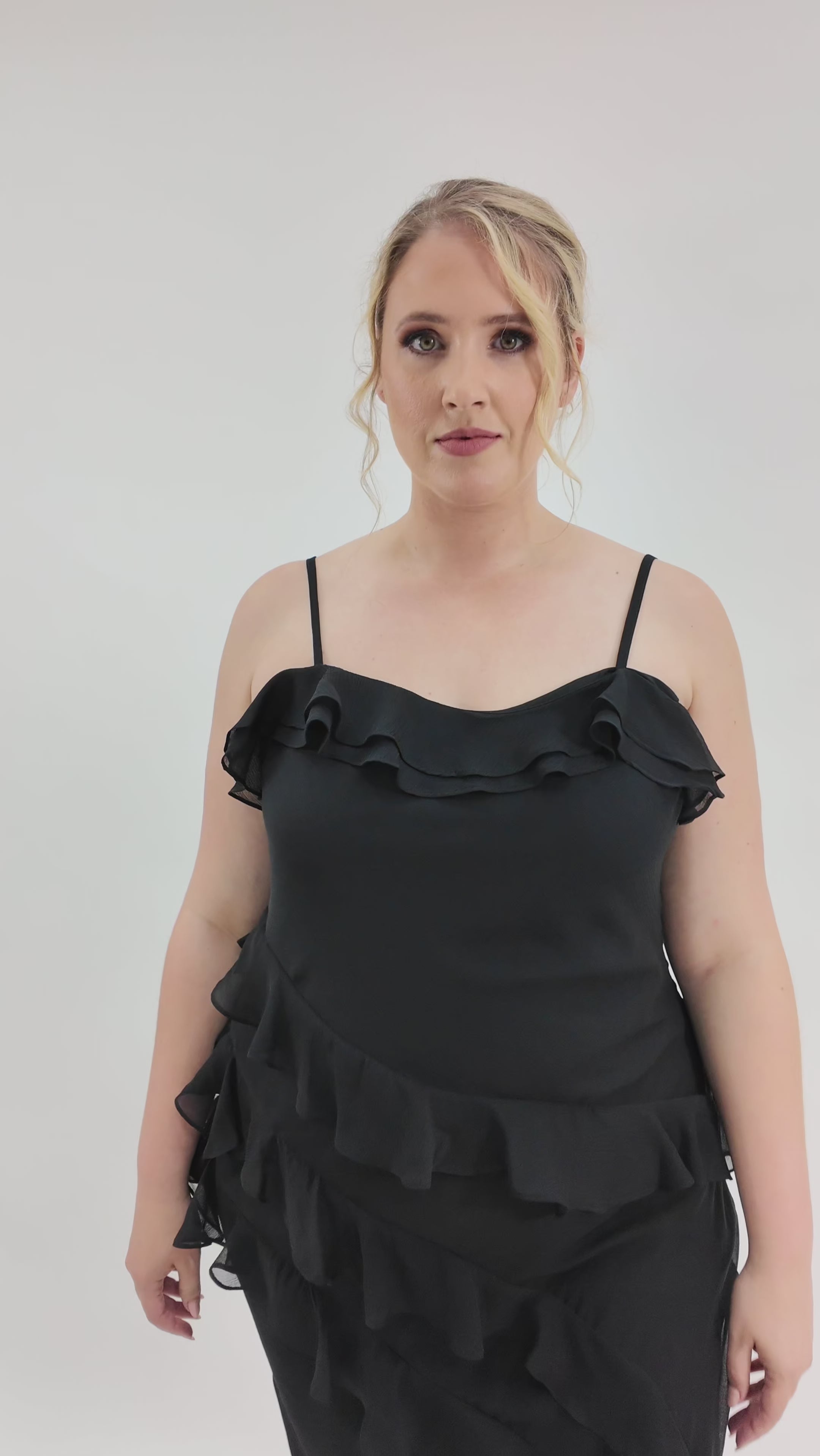 BLACK MOLLY DRESS plus-size - AMOUR781