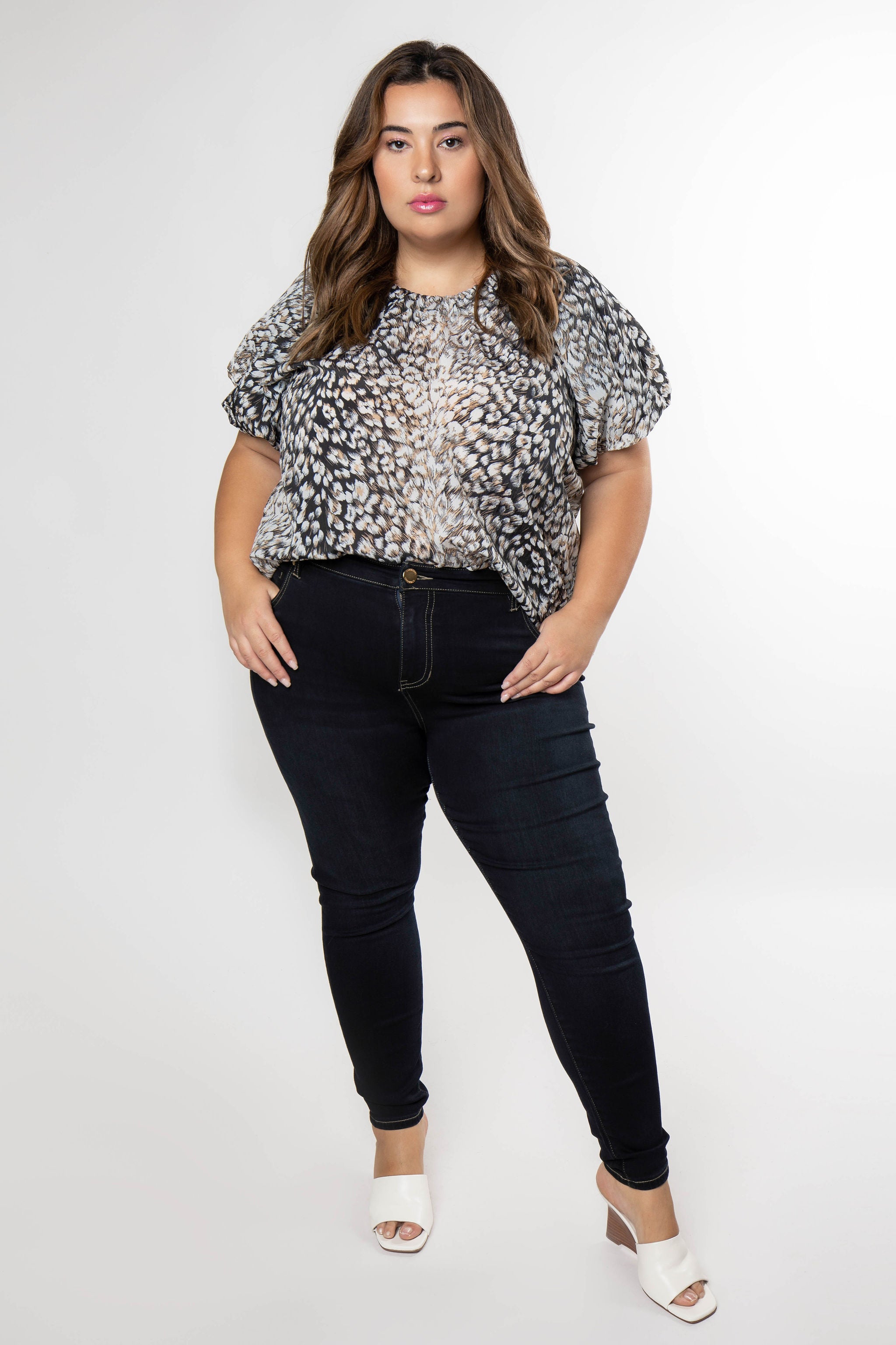 JORDAN TOP plus-size - AMOUR781