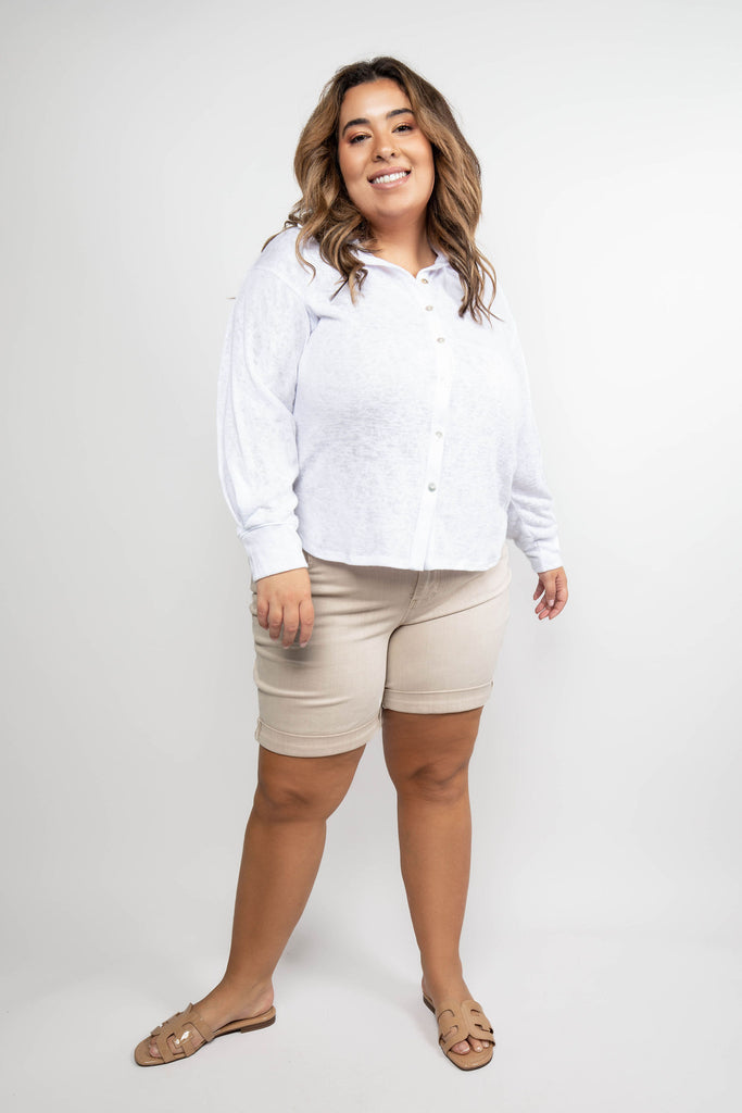 BUTTON UP COLLAR SHIRT - AMOUR781