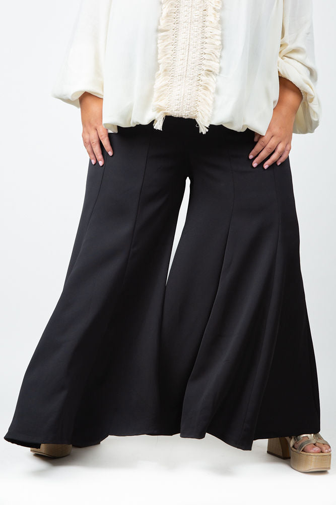 UNICOLOR CULLOT WIDE LEG PANT - AMOUR781