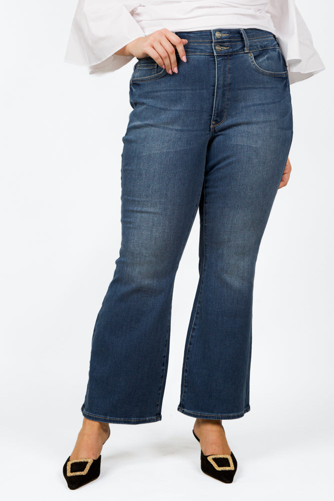 HIGH RISE AVA FLARE JEANS - AMOUR781