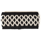 RECYCLED HONEYCOMB HEADBAND plus-size - AMOUR781