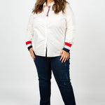 WRENNA COTTON POPLIN SHIRT plus-size - AMOUR781