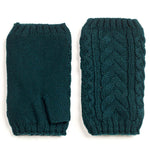 RECYCLED WISHBONE CABLE HANDWARMERS plus-size - AMOUR781