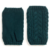 RECYCLED WISHBONE CABLE HANDWARMERS plus-size - AMOUR781