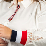 WRENNA COTTON POPLIN SHIRT plus-size - AMOUR781