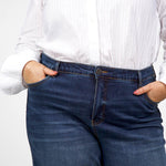 CHARLOTTE HIGH RISE JEANS plus-size - AMOUR781