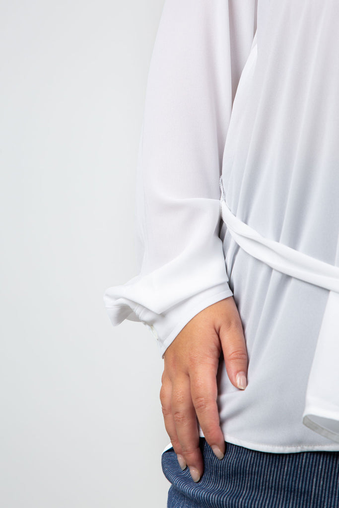 Belted Tunic Blouse Designed by NYDJ.