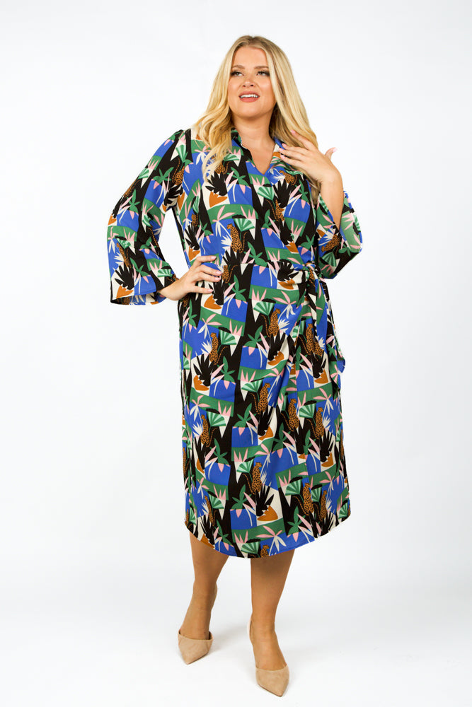 Safari Windows Dress Designed by Donna Morgan.
