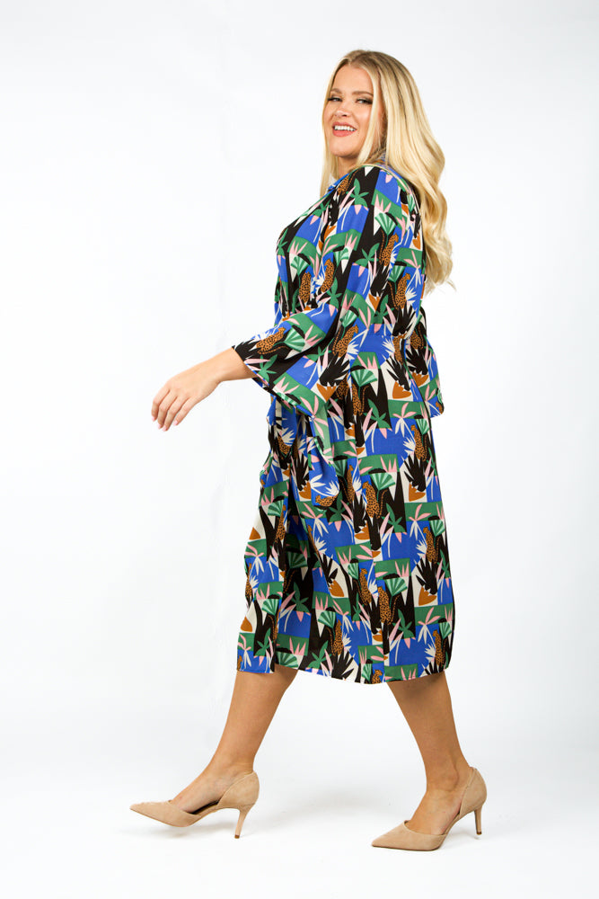 Safari Windows Dress Designed by Donna Morgan.