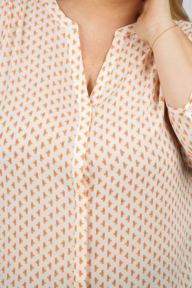Pintuck Blouse Designed by NYDJ.
