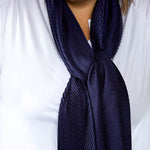 PLEATED RADIANCE WRAP - AMOUR781