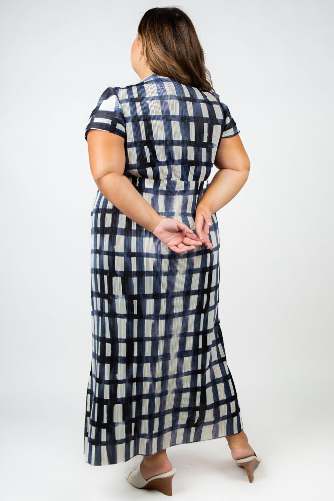 WATERCOLOUR CHECK DRESS Designed by Bitte Kai Rand