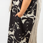 MIX MEDIA DRESS plus-size - AMOUR781