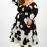 KARENA DRESS plus-size - AMOUR781