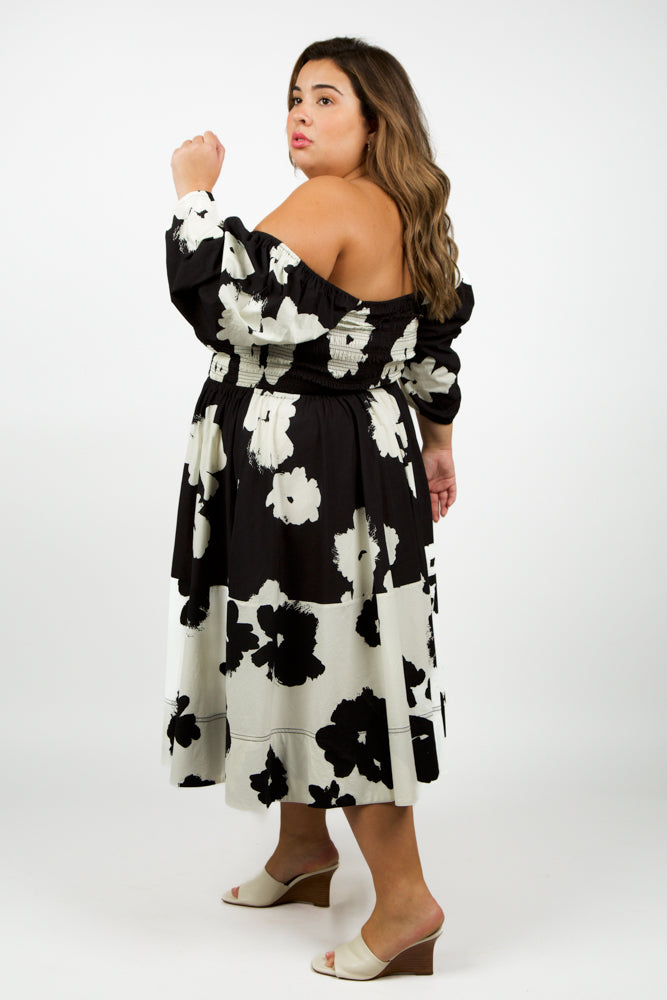 KARENA DRESS plus-size - AMOUR781