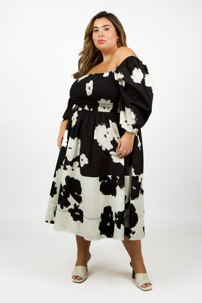 KARENA DRESS plus-size - AMOUR781