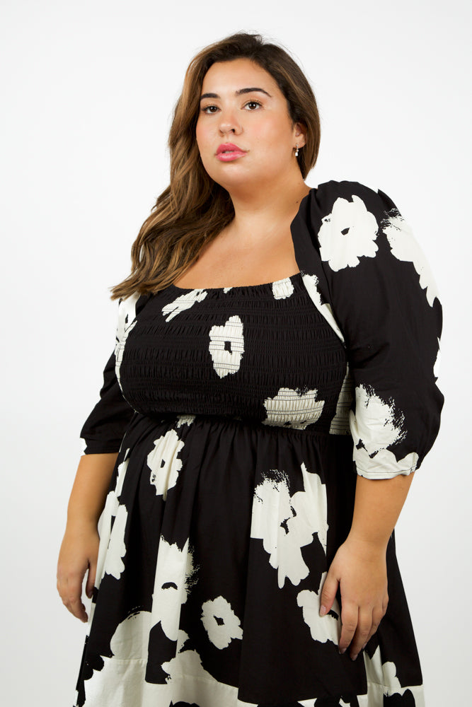 KARENA DRESS plus-size - AMOUR781
