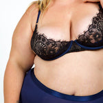NICOLE JERSEY and LACE BRA and PANTY SET - AMOUR781