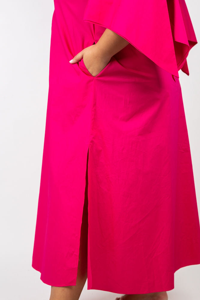 Bow Sleeve Maxi Dress Designed by Psophia.