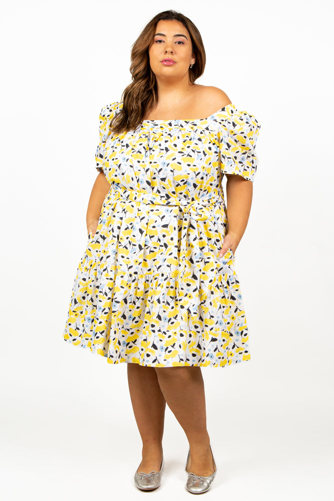 SERENA DRESS plus-size - AMOUR781