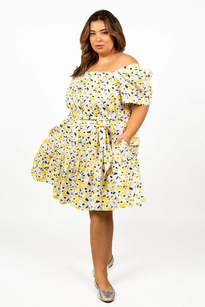 SERENA DRESS plus-size - AMOUR781