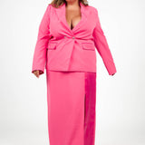 PINK 54 BLAZER plus-size - AMOUR781