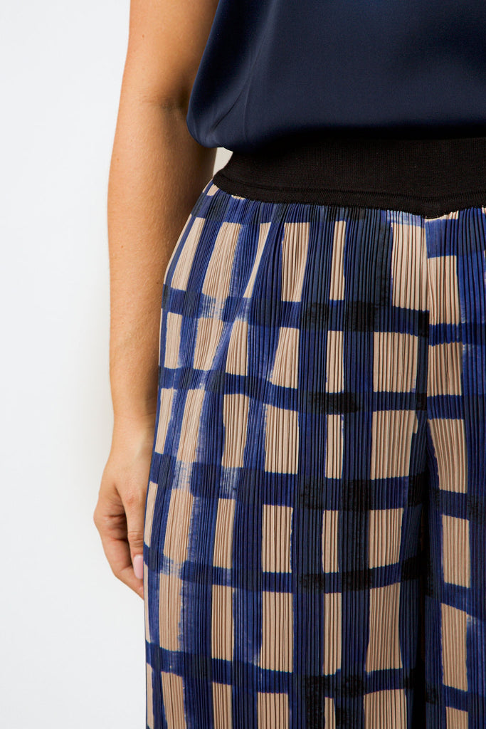 Water Color Check Trousers Designed by Bitte Kai Rand.