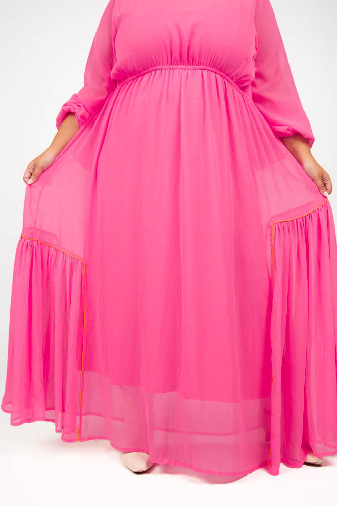 PINK ALESHA DRESS Designed by Never Fully Dressed 
