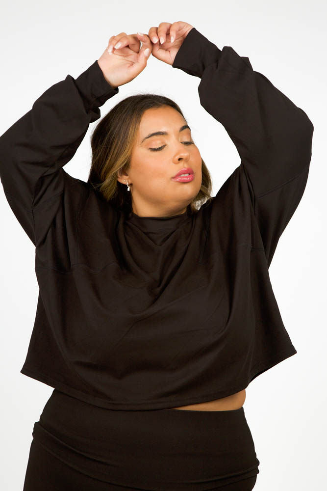 BOXY STYLE LONG SLEEVE plus-size - AMOUR781