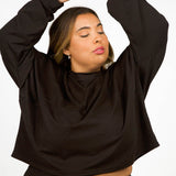 BOXY STYLE LONG SLEEVE plus-size - AMOUR781