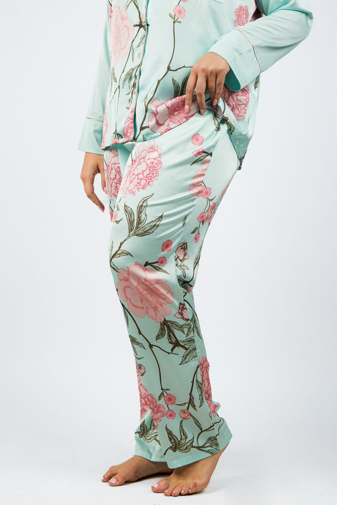 PINK PEONY PJ Set by Isayes Exclusive to AMOUR781