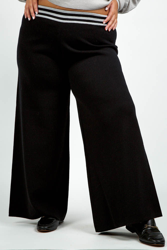 MERINO BLEND PANTS plus-size - AMOUR781