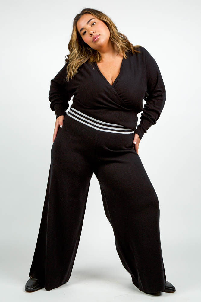 MERINO BLEND PANTS plus-size - AMOUR781