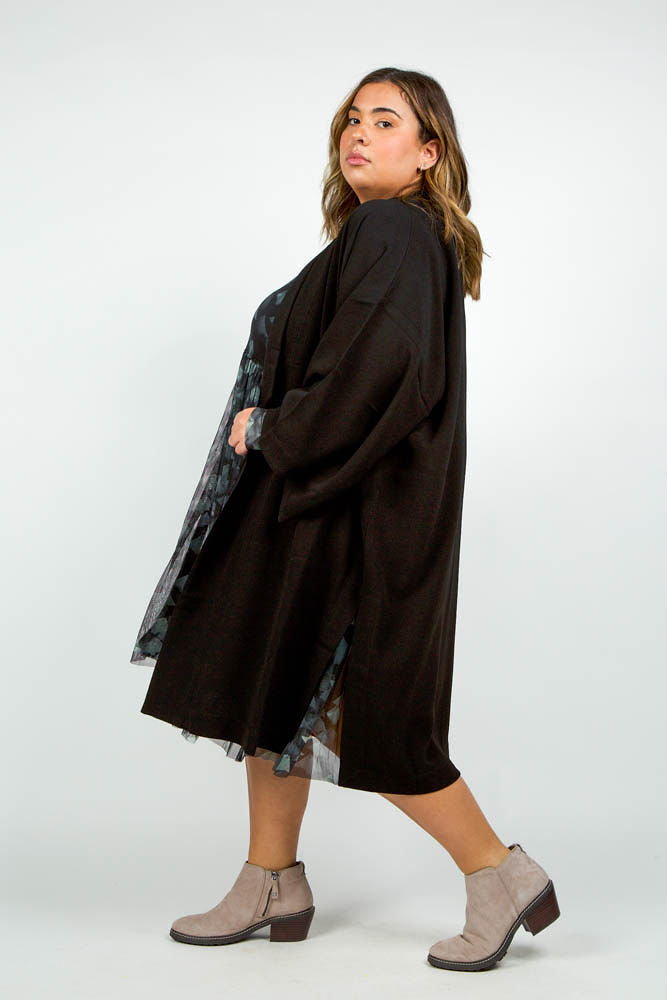 Crepe hot sale kimono jacket