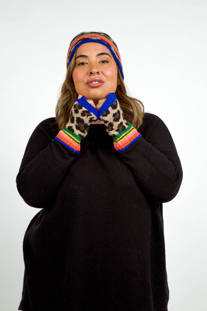SPORT CAT HEADBAND plus-size - AMOUR781