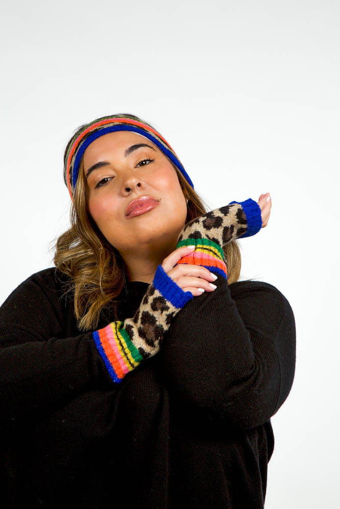 SPORT CAT HEADBAND plus-size - AMOUR781