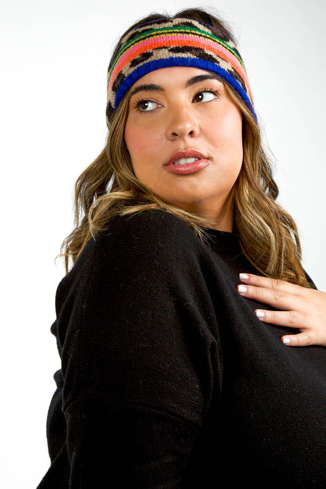 SPORT CAT HEADBAND plus-size - AMOUR781