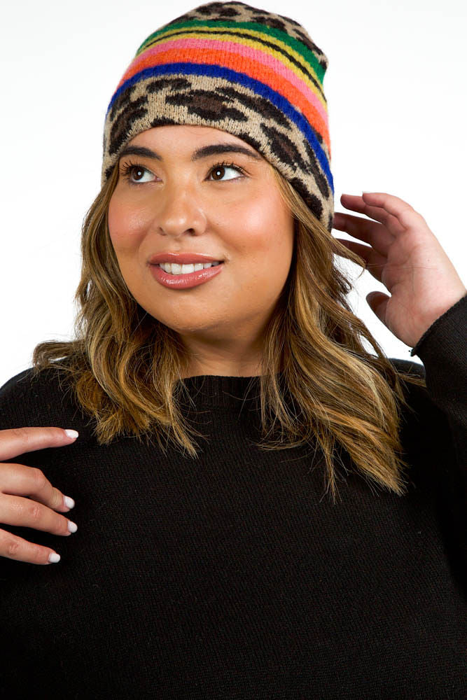 SPORT CAT BEANIE plus-size - AMOUR781
