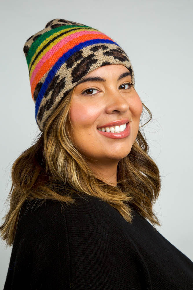 SPORT CAT BEANIE plus-size - AMOUR781