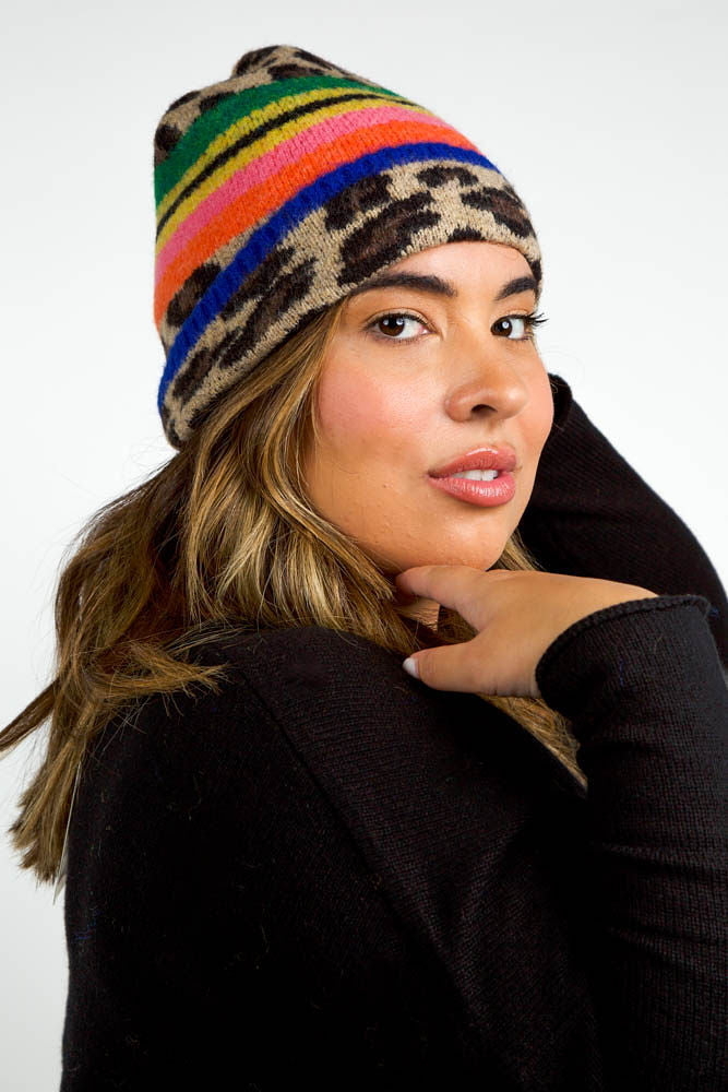 SPORT CAT BEANIE plus-size - AMOUR781